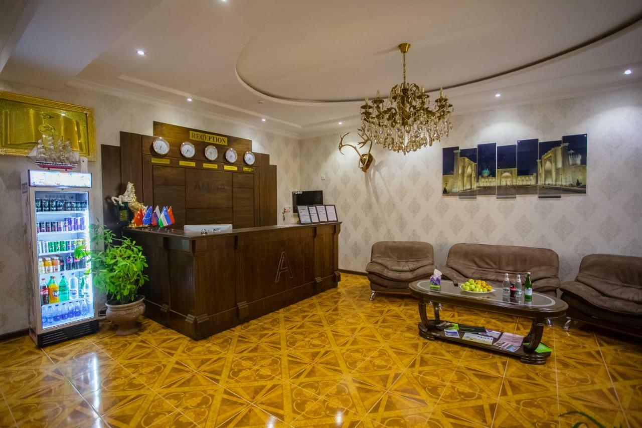 Amina Hotel Samarkand Exterior foto